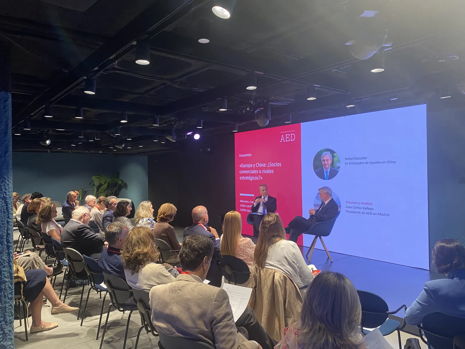 AED — Encuentro territorial de directivos, actividad formativa 2025